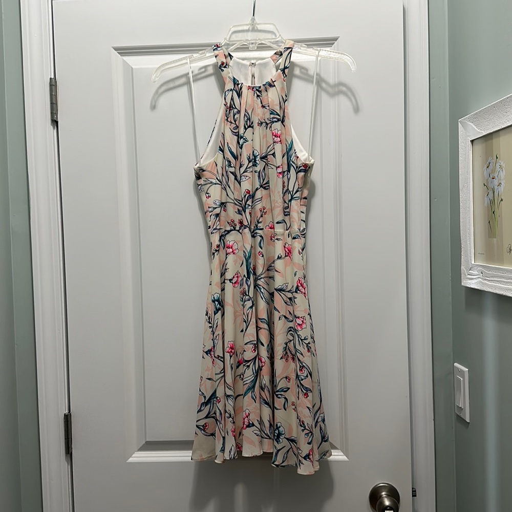 Express floral sleeveless dress